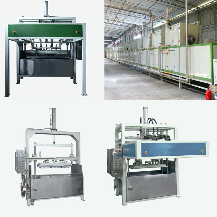 Automatic paper trays forming machine paper pulp molding machine tray seeding machine