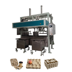 Automatic paper trays forming machine paper pulp molding machine tray seeding machine