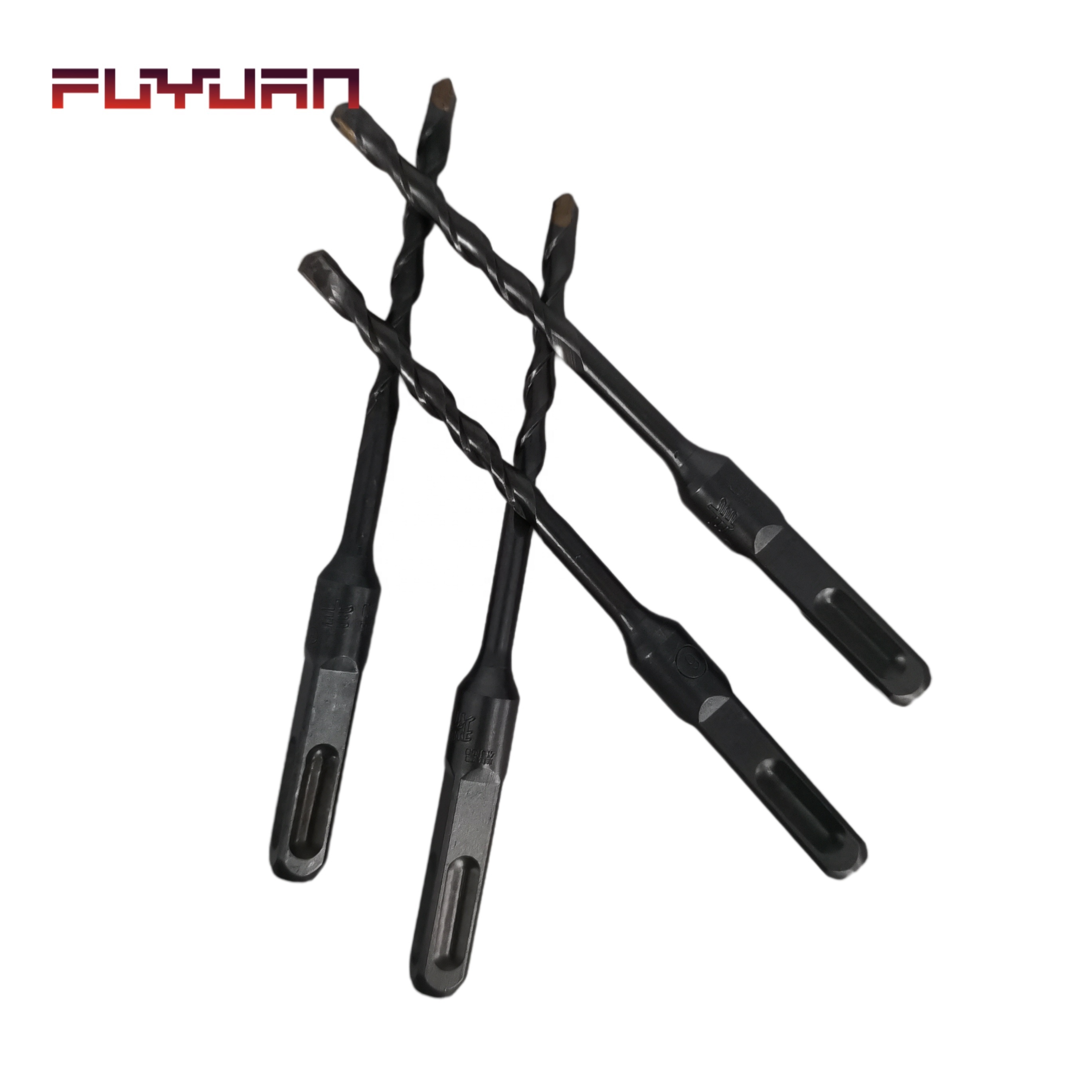 FLYJAN Rotary Hammer Masonry Drill Bit Carbide Single Tip for Concrete Hard Stone Marble Wall