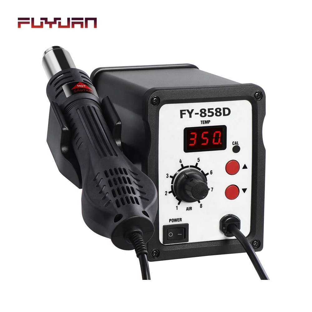 Smd Bga Rework Station Digital Display Hot Air Gun With Mobile Phone Repairing Soldering Station