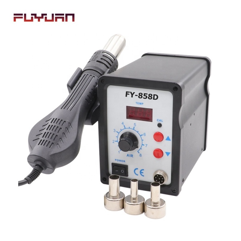 858D Led Digital 700w Heat Gun Welding Repair Tool Hot Air Gun Micro Rework Soldering Station