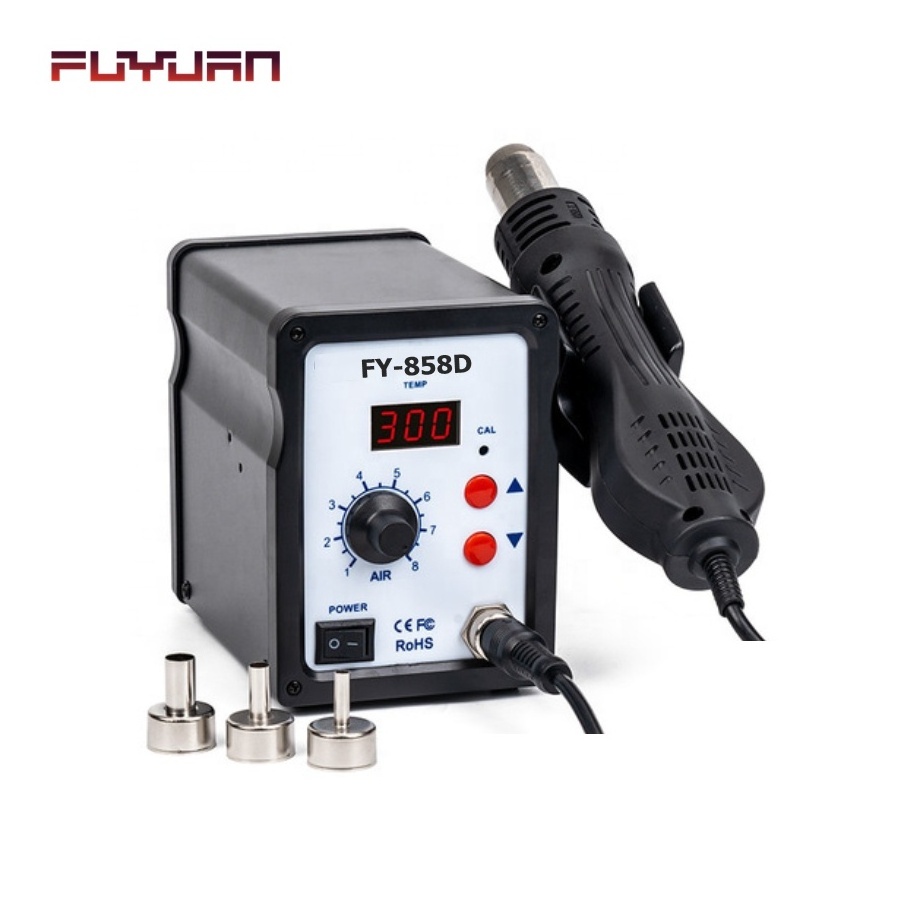 858D Led Digital 700w Heat Gun Welding Repair Tool Hot Air Gun Micro Rework Soldering Station