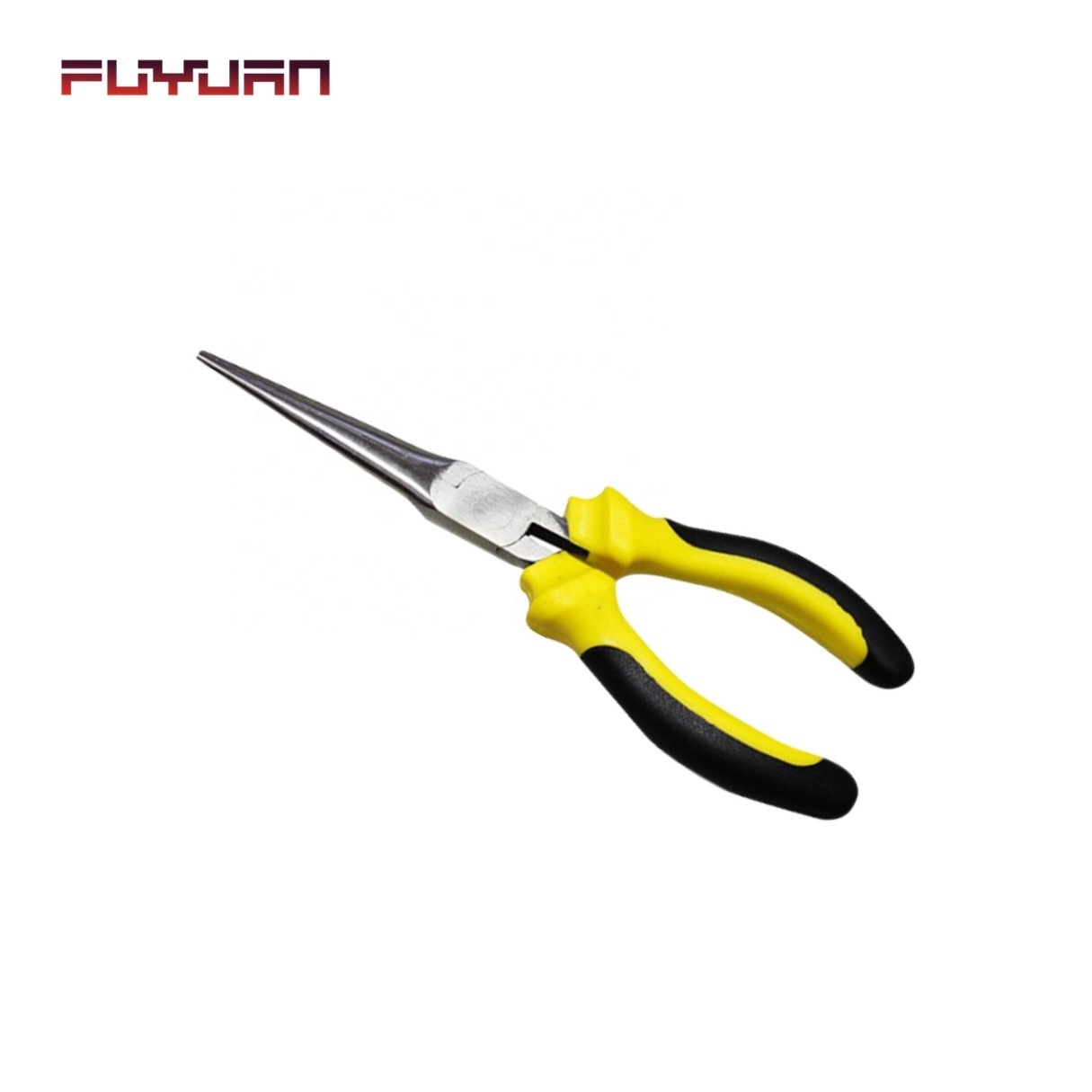 FLYJAN Extended Long Nose Pliers American Type  6inch 7inch 8inch Double-spring Nipper Pliers Sharp-nose Pliers