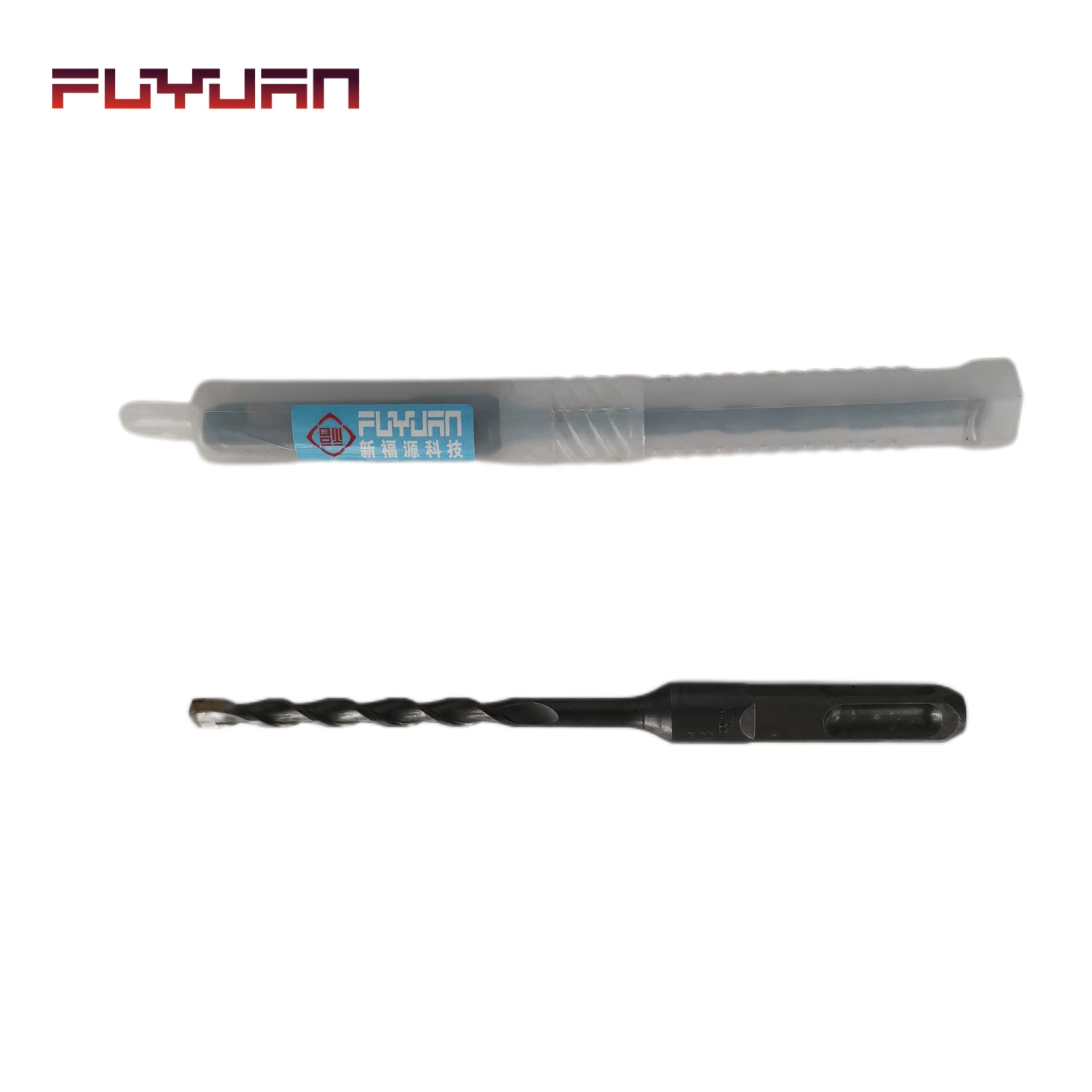 FLYJAN Rotary Hammer Masonry Drill Bit Carbide Single Tip for Concrete Hard Stone Marble Wall