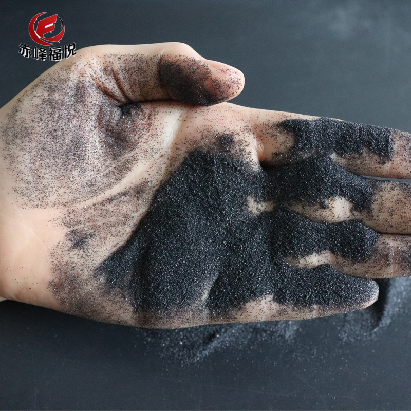 Sand Blast Media Abrasive Raw Materials Black Fused Alumina/ Black Aluminum Oxide With Low Price