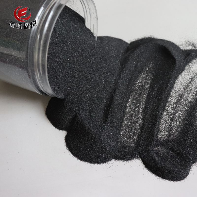 Sand Blast Media Abrasive Raw Materials Black Fused Alumina/ Black Aluminum Oxide With Low Price