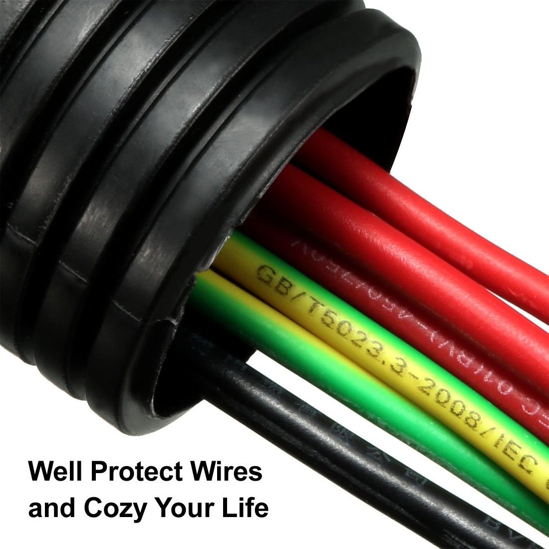 Decorative electrical conduit electrical air blower hose corrugated wire loom tubing non split gi electrical flexible conduit