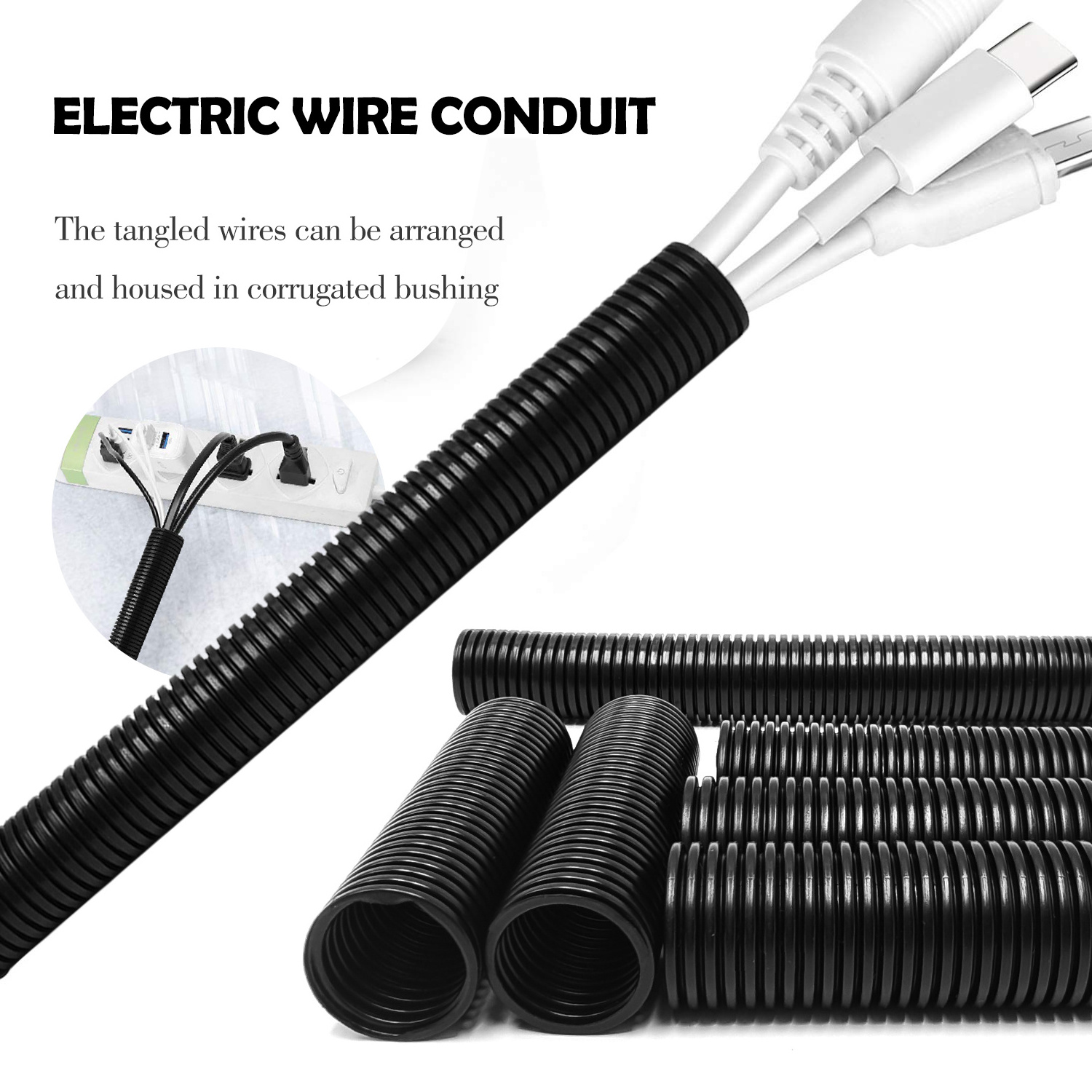 Office building decorative electrical conduit pipe excellent bend radius split 25mm conduit electrical