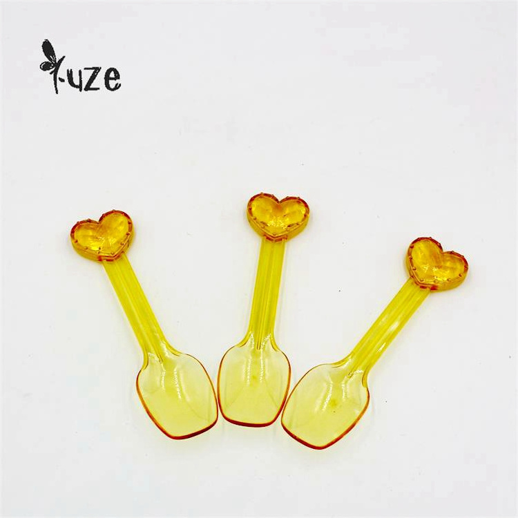 Promotion Colorful Baby Mini Plastic Spoon PS Scoop for Ice Cream