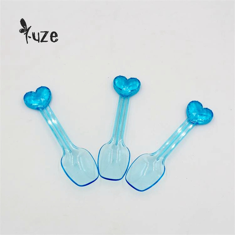 Promotion Colorful Baby Mini Plastic Spoon PS Scoop for Ice Cream