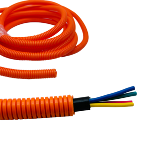 Plastic Bellows Nylon PP Waterproof Flame Retardant Threaded Cable Wire Protection Sleeve Hose