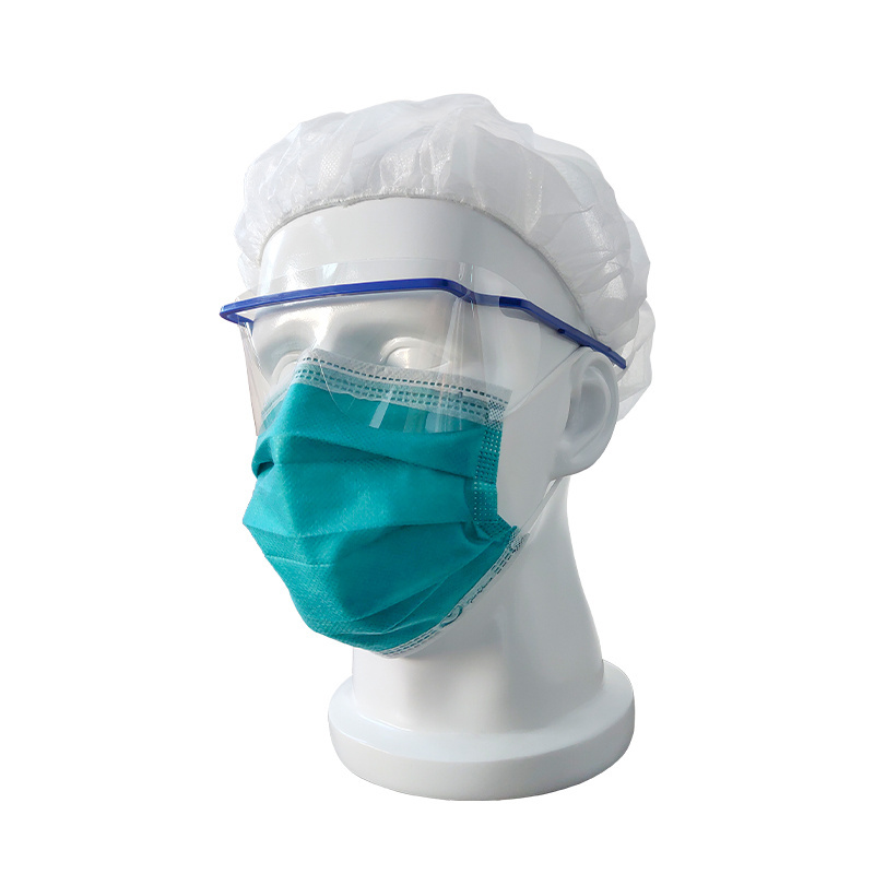 Disposable dental medical protective google eye shield visor