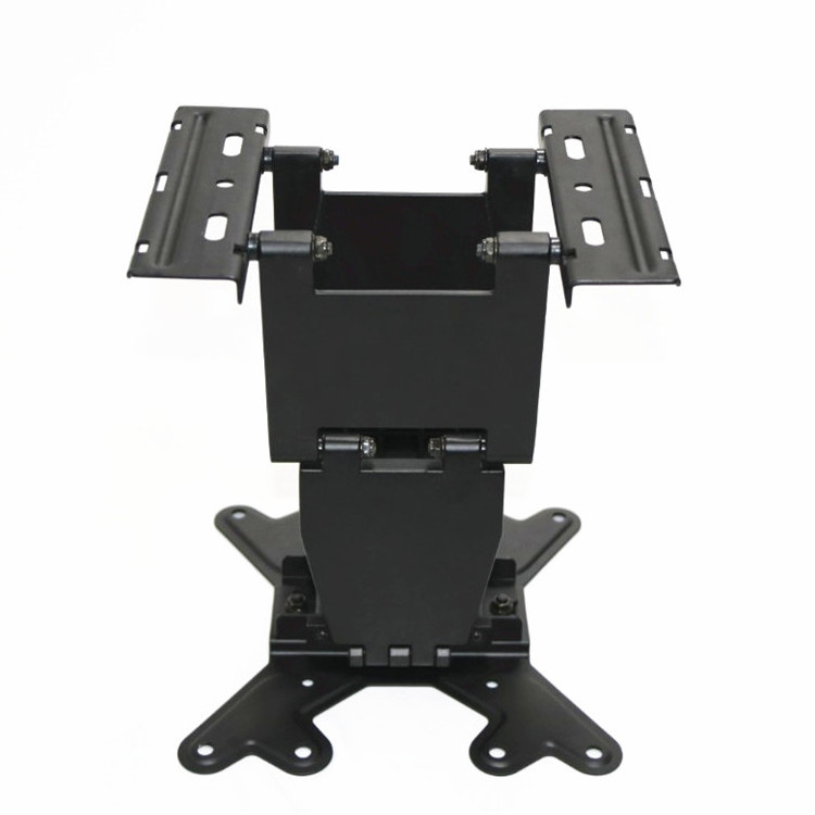 Single Sided Swing Arm Adjustable Removable Side Mount Shelf Bracket