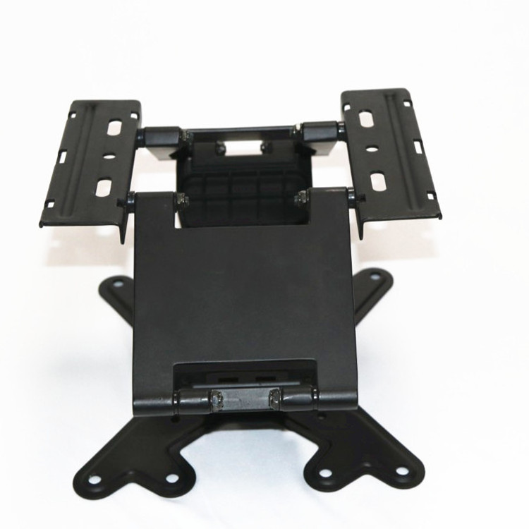 Single Sided Swing Arm Adjustable Removable Side Mount Shelf Bracket