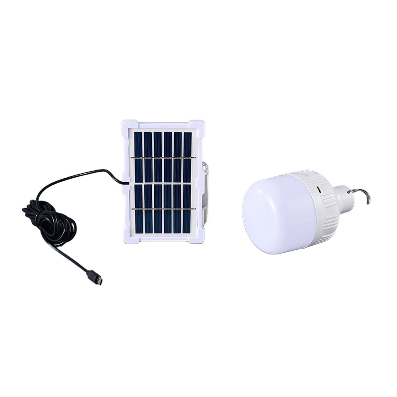 High Quality Portable Outdoor Camping 10w Powerful Lighting Hanging Solar Rechargeable Led Solar Bulb