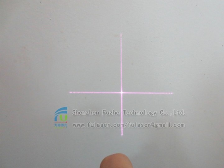 FU780ACX-GD16 770-790nm <1mW adjustable IR + plus cross line laser diode module 3VDC lazer light lamp lacer tube pointer