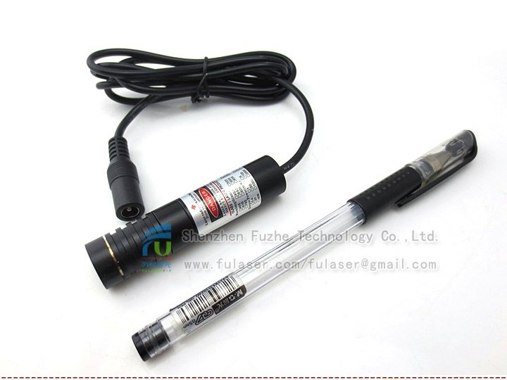 FU405AL200-GD16 395-415nm <200mW adjustable blue purple line laser 3VDC with adjustable focus