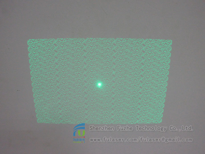 FU52033000MTX50-GD16 <1mW Diffractive optical elements(DOE) 33000 green Dot point Pseudo-Random Pattern laser with focusable