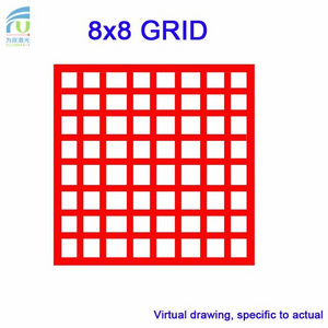 FU650GZ100-GD16 640-660nm <1mw square net lattices Pattern Generators Structured Light Measuring Shapes Using the Laser Grid.