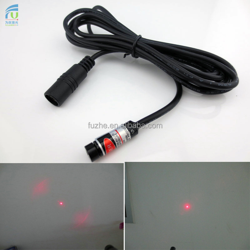 FU650AD5-GC8 8*25mm 650nm <5mW adjustable focus 3-5VDC Mini red diode Laser Module pointer, spot lazer projector laser light