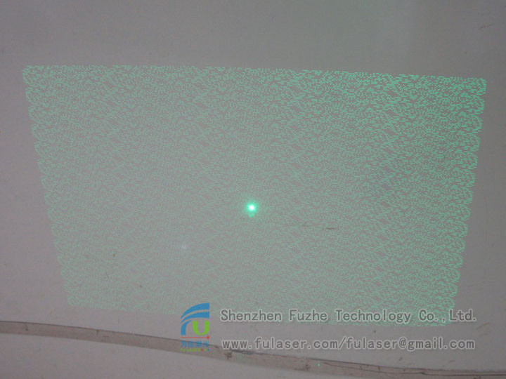 FU52033000MTX50-GD16 <1mW Diffractive optical elements(DOE) 33000 green Dot point Pseudo-Random Pattern laser with focusable