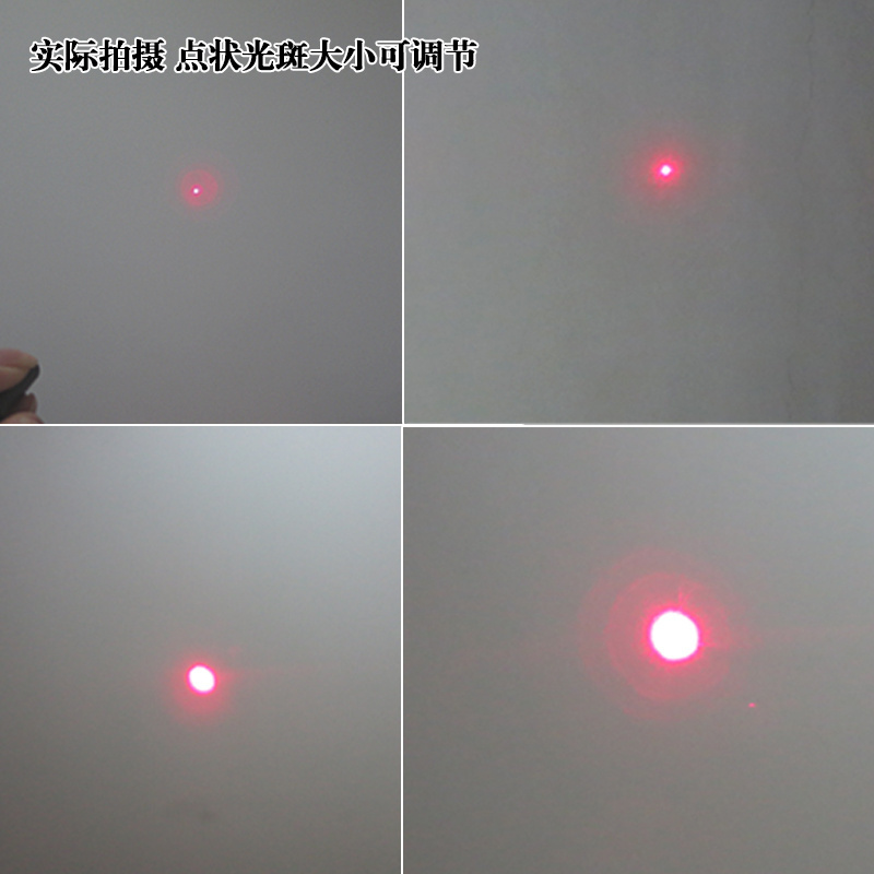 FU650ADX-BD22 22*110mm 650nm <1mW adjust focus big or small dot spot point red laser light head lazer diode module pointer