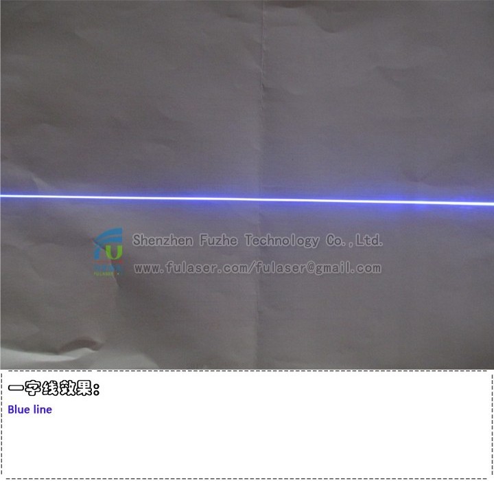 FU405AL200-GD16 395-415nm <200mW adjustable blue purple line laser 3VDC with adjustable focus