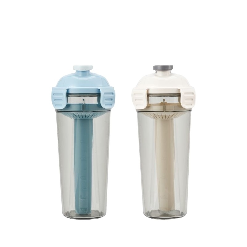 BPA-Free Tritan Plastic Sports Drink Water Bottle with Lid Classic round Design for Camping and Tea Wholesale Cold Kettle