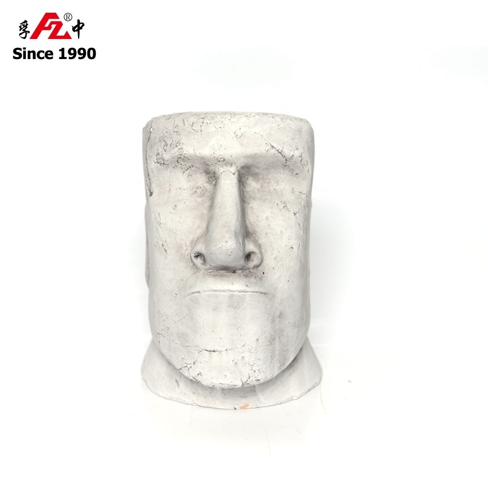 Head shape Buddha planter, buddha statues