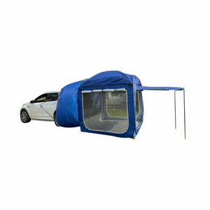 Factory Car Rear Awning Outdoor Portable Camping SUV Car Rear Tent Multi-Person Rainproof Pergola Camping Canopy Tent