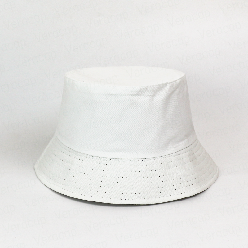 Bulk outdoor sun protect kids and adult plain bucket caps custom print sublimation embroidered white Woven bucket hat