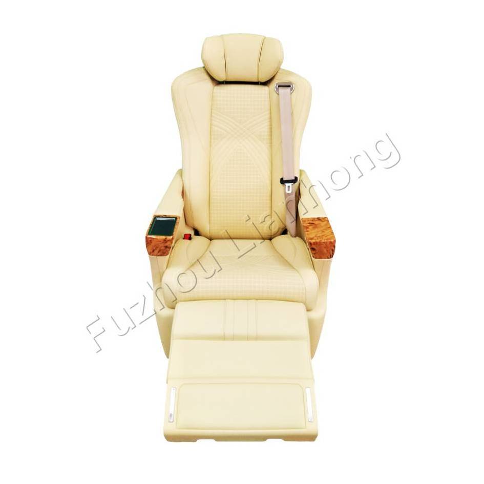 2023 popular luxury car seat with 3-sections legrest mechanism for sale