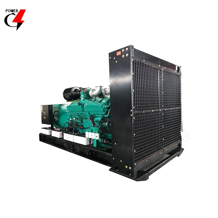 800kva/640kw used mikano 3 phase Super silent sound proof enclosure dieesel genset generator set price south africa