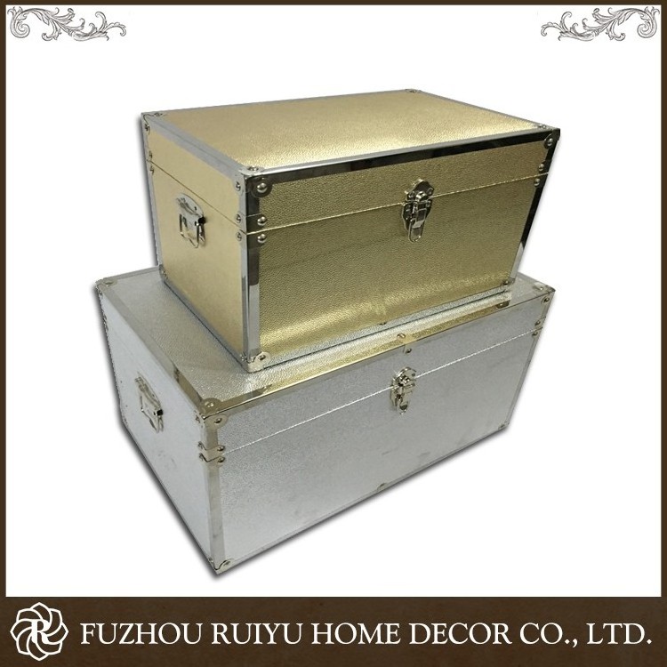 Antique china product OEM wood storage trunk, decorative wooden trunks for sale