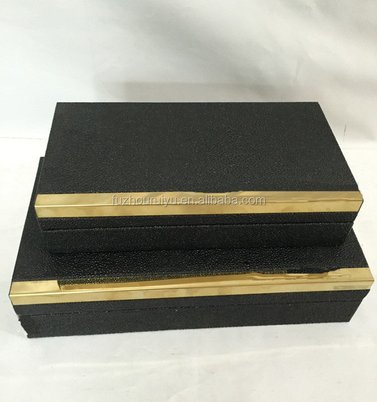 Factory Wholesale High Quality MDF White Lacquer Customizable Logo Storage Boxes Luxury Wooden Gift Box