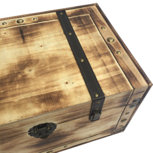 Wholesale custom OEM handmade wooden home storage trunks decorative chests luxury wooden boxes with lids