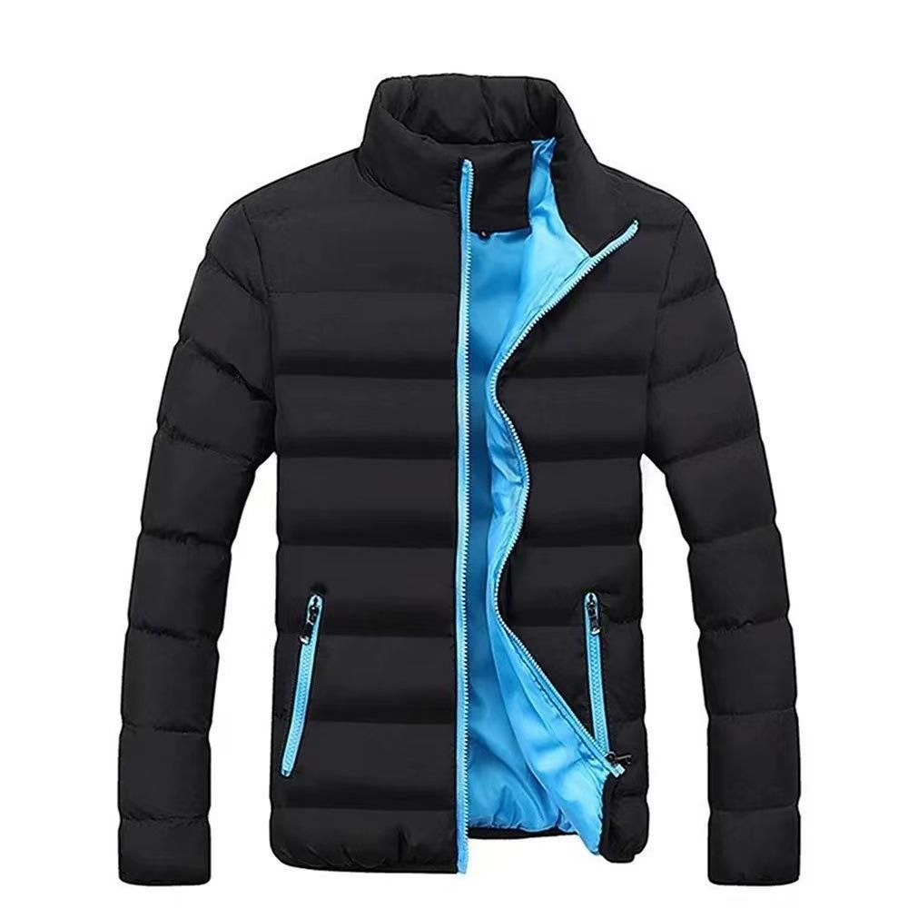 Jacket Men's Jacket Custom Winter Waterproof Windproof Warm Hooded Thick Puffer Down Men's Clothing Canvas Casual Slim