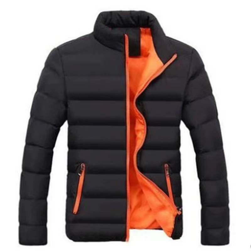 Jacket Men's Jacket Custom Winter Waterproof Windproof Warm Hooded Thick Puffer Down Men's Clothing Canvas Casual Slim