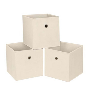 Foldable Storage Cube Drawer Bins Collapsible Fabric Storage Boxes  for Organizing Shelf Nursery Home Closet