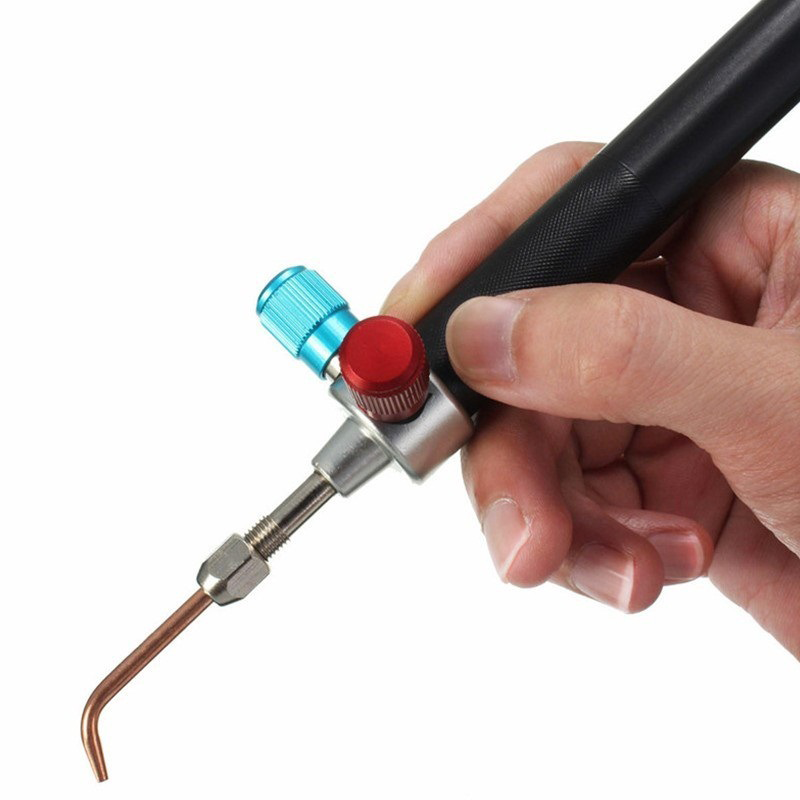 Strong Ostrich Smith Little Torch Regulators Jewelry Welding Oxygen Gas Torch Gold Melting Jewelry Soldering Torch with 5 Tips