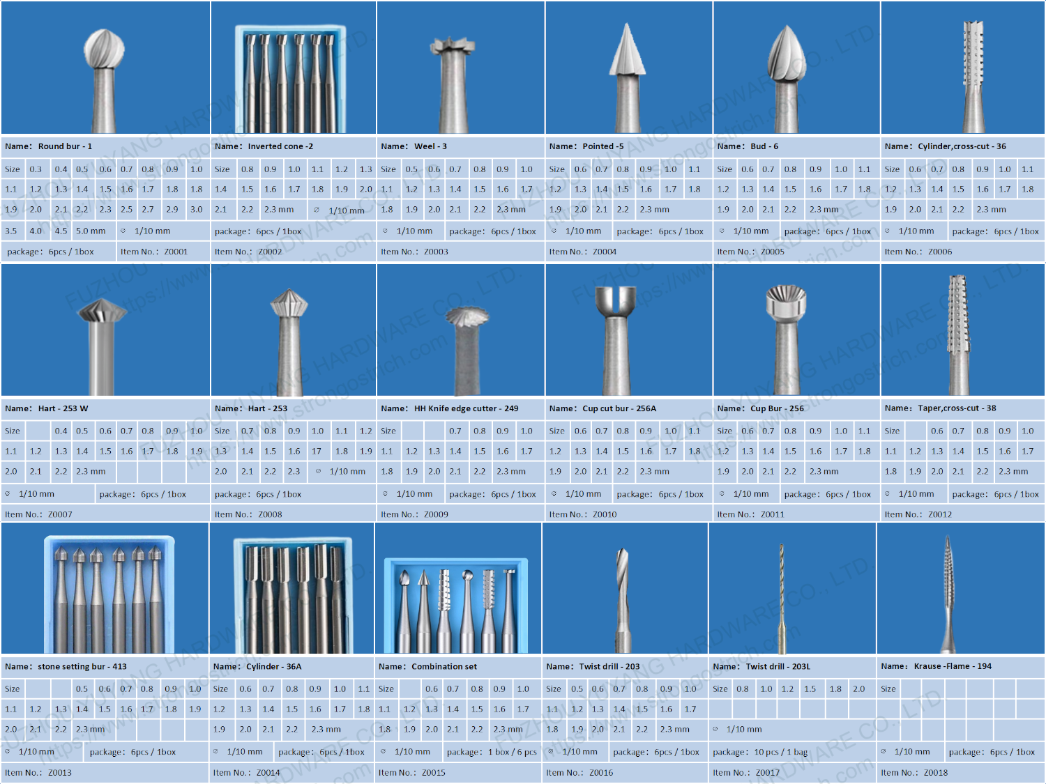 STRONG OSTRICH HSS Jewelry Burs Stone Setting Tool Jewlery Tools Supplies Goldsmith Making Tools Jewelri Drill Round Ball Burs