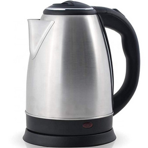 Hot Selling 1.5L 1.8L Cheap 201 Stainless SteeL Cordless Electric Water Tea Kettle