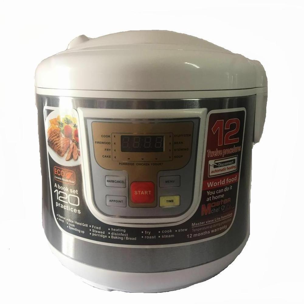 Russia Ukraine Hot-selling 2.2L(5L) 12 Cups Deluxe Type Cylinder shape Multifunction Computer Board Electric Rice Cooker