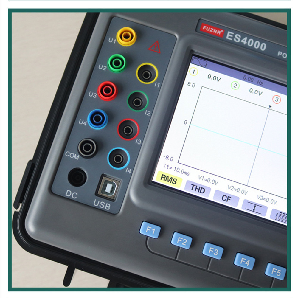 FUZRR ES4000 China mainland digital three phase electrical safety   comprehensive 3 Phase Power quality Analyzer