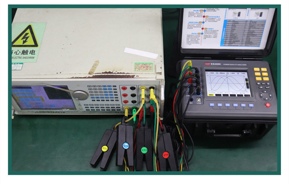 FUZRR ES4000 China mainland digital three phase electrical safety   comprehensive 3 Phase Power quality Analyzer