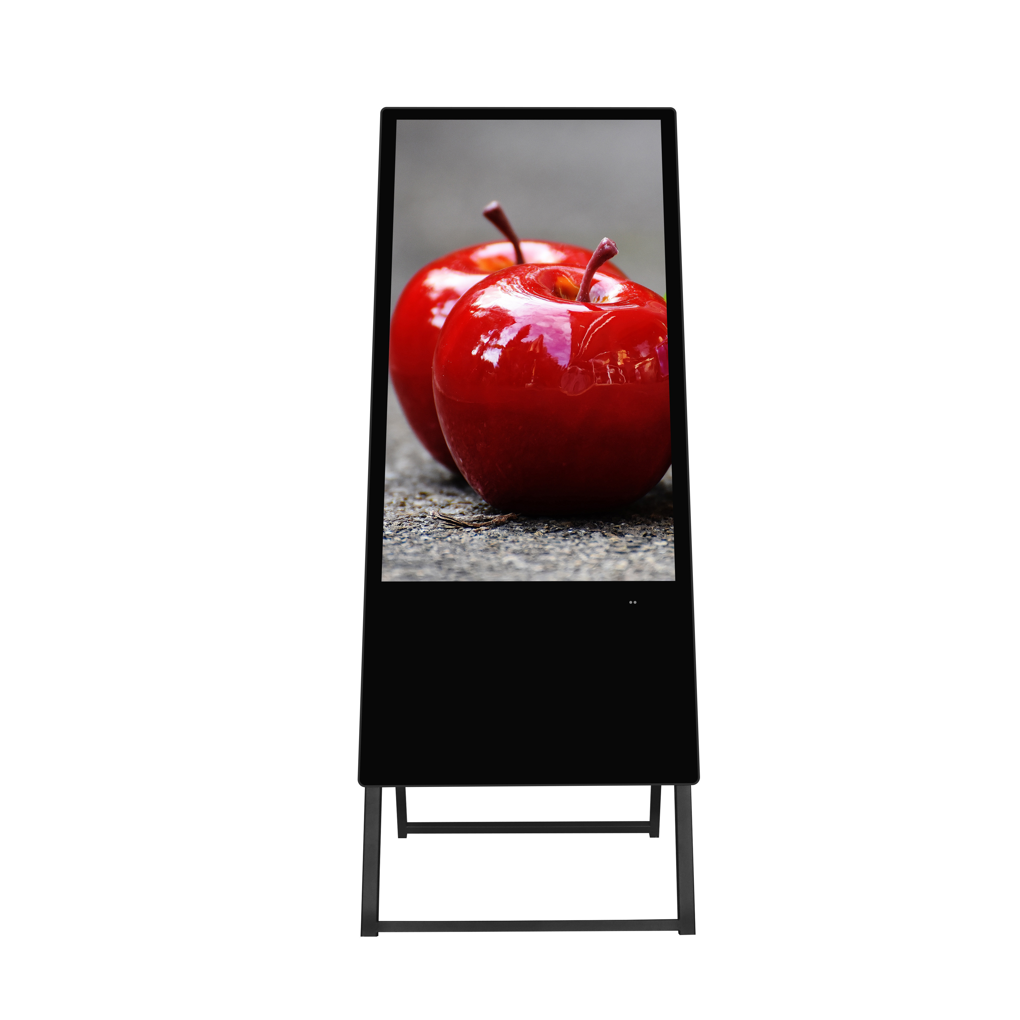 Electronic Signs Panel Mobile Monitor Floor Stand Indoor Portable Kiosk Digital Poster Signage and Displays LCD Monitors Screen