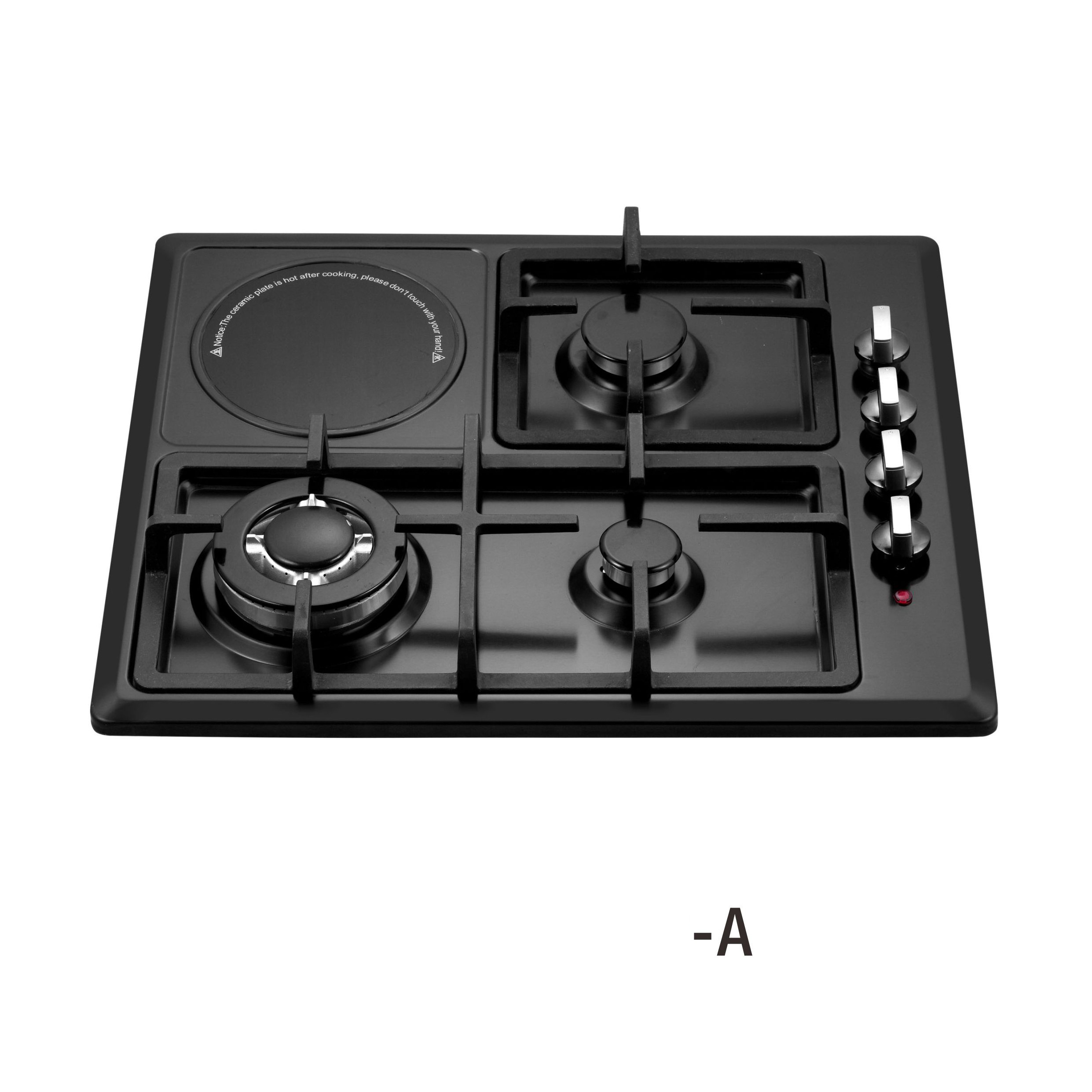 Kitchen cooking stove 4 plate gas stove