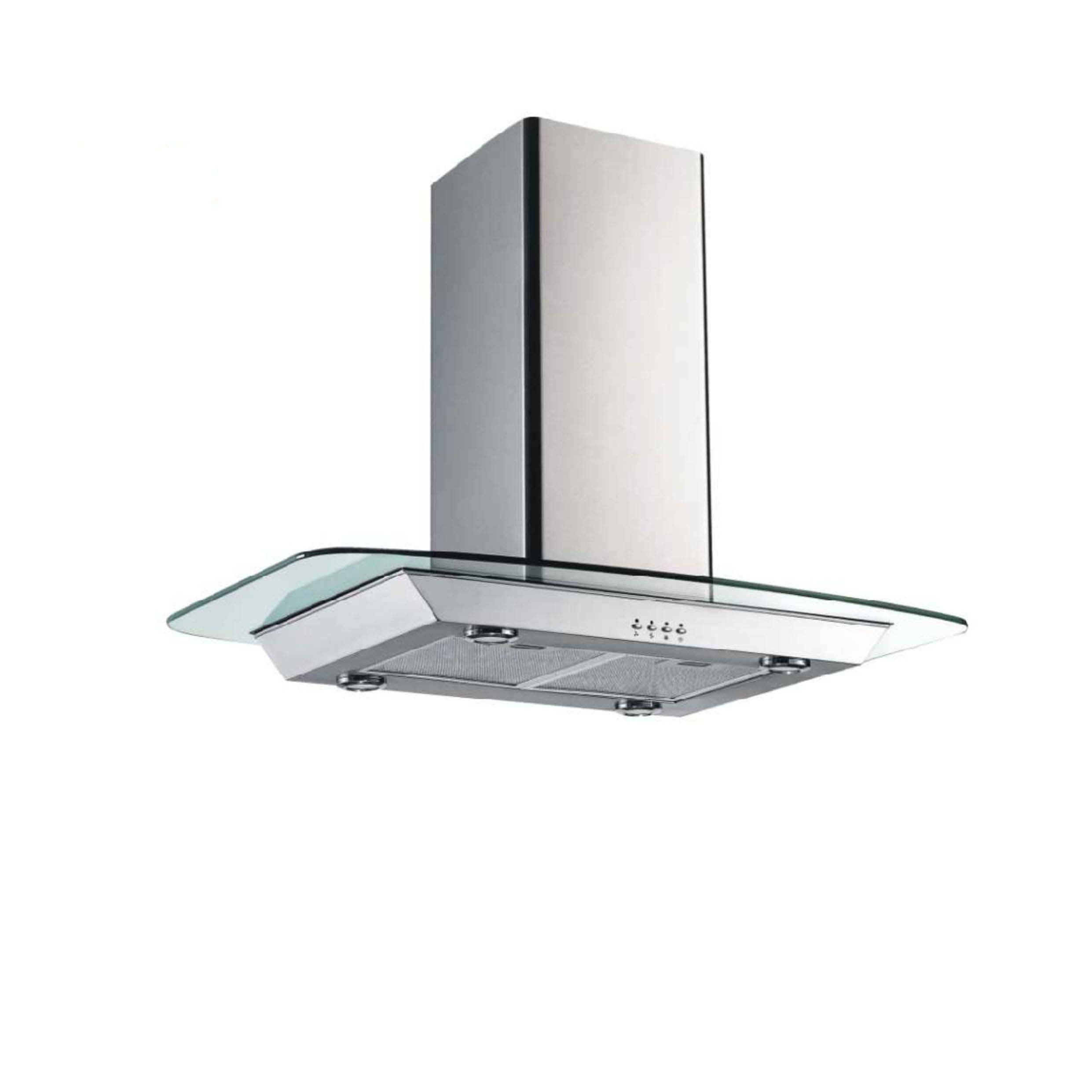 Kitchen Appliance Factory Price Range Hood Island Hood with Copper Motor Guangdong SS Chimney Island Mounted Stainless Steel 200