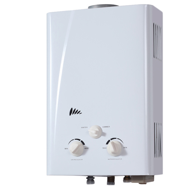 New arrival popular 6L 8L 10L 12L 16L kitchen pulse ignition geyser gas water heater wall mounted heating boiler 24 kw