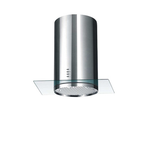 Kitchen Appliance Factory Price Range Hood Island Hood with Copper Motor Guangdong SS Chimney Island Mounted Stainless Steel 200